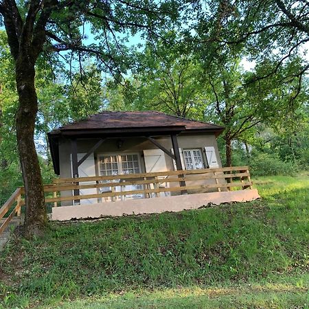 La Colline Aux Chalets, Jaccuzi, Sauna Saint-Chamarand Eksteriør bilde